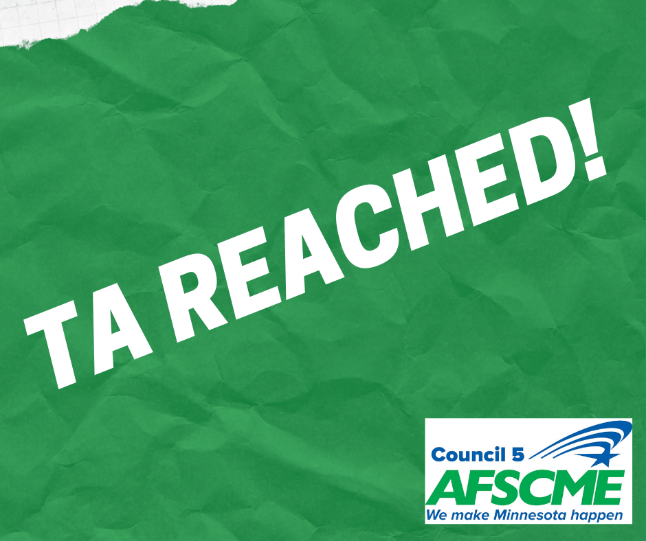 AFSCME State Employees Reach Tentative Agreement! AFSCME Union Hall