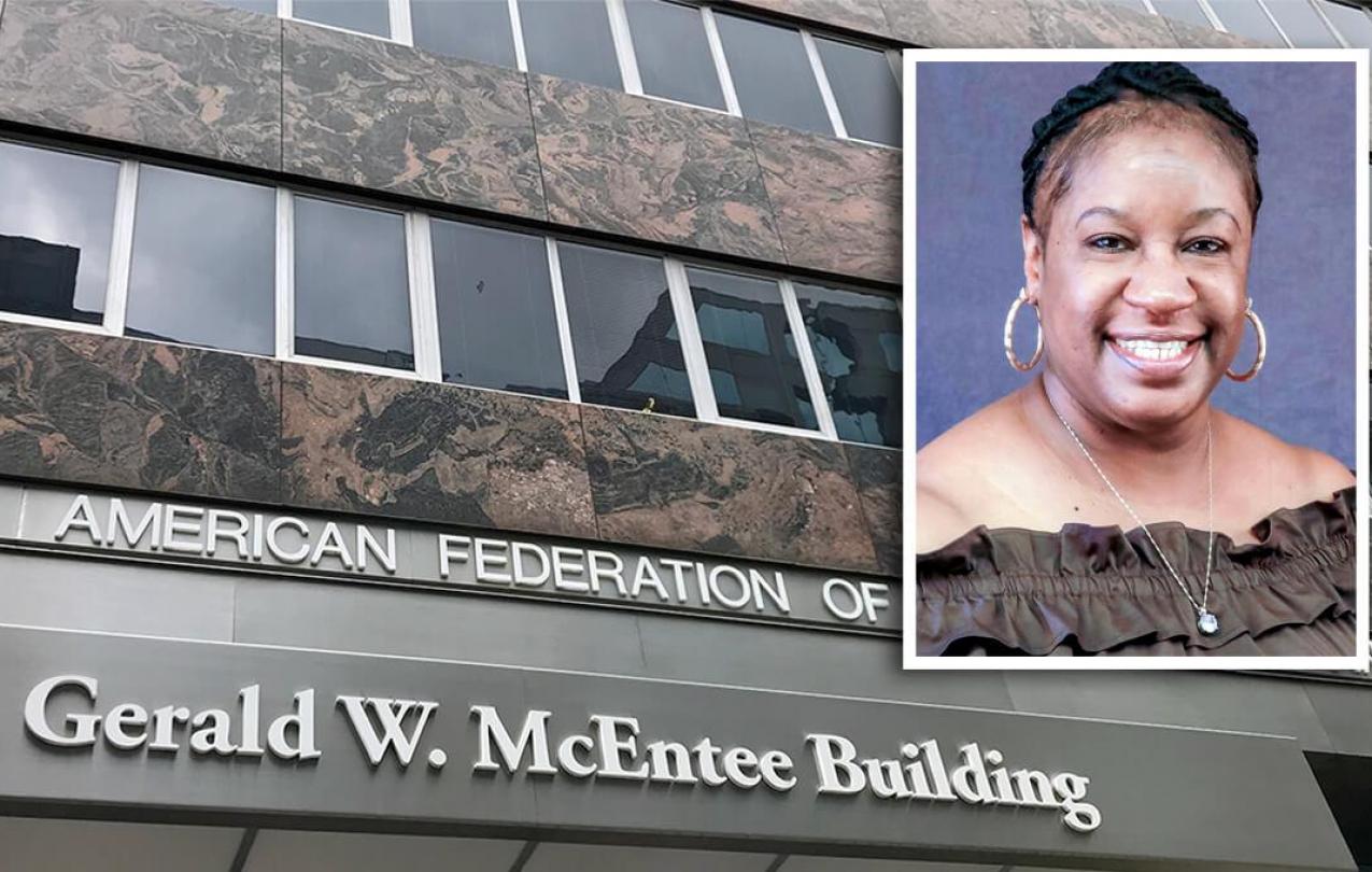 Gerald W. McEntee Building and Katrice Sawyer