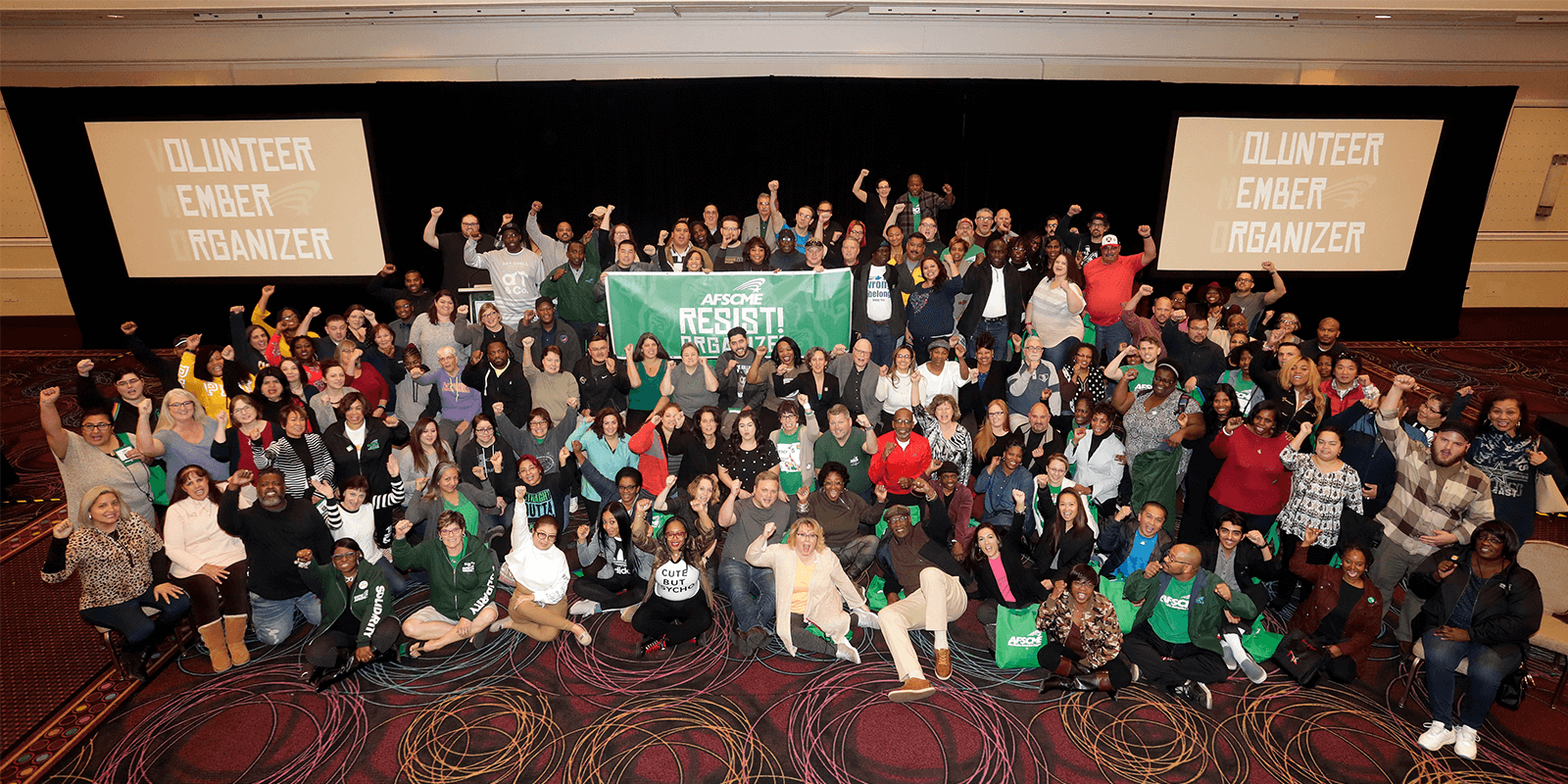 AFSCME members at the Rise Up! Conference in Las Vegas