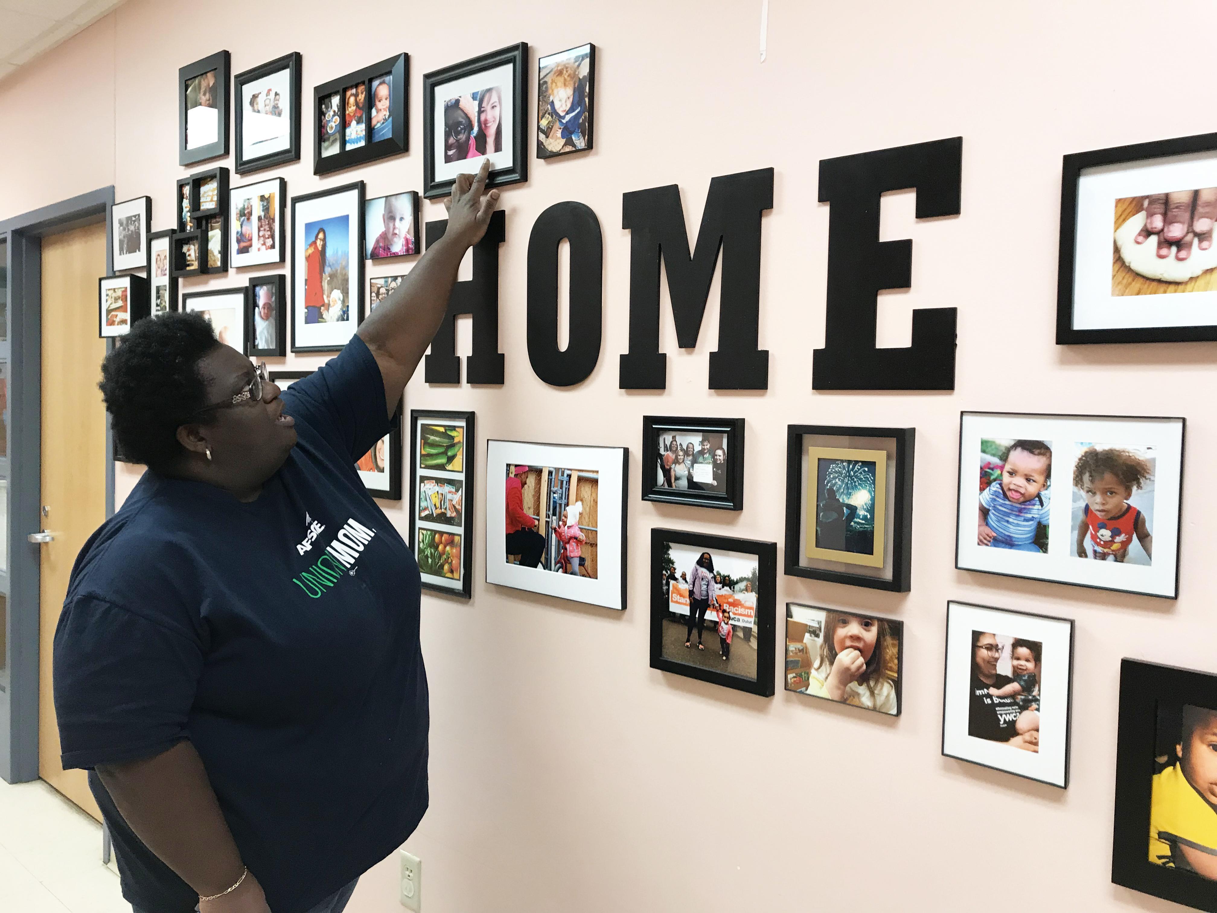 Local 3558's Takeesha Coon looks back fondly on all the families she's worked with at the Spirit Valley YWCA